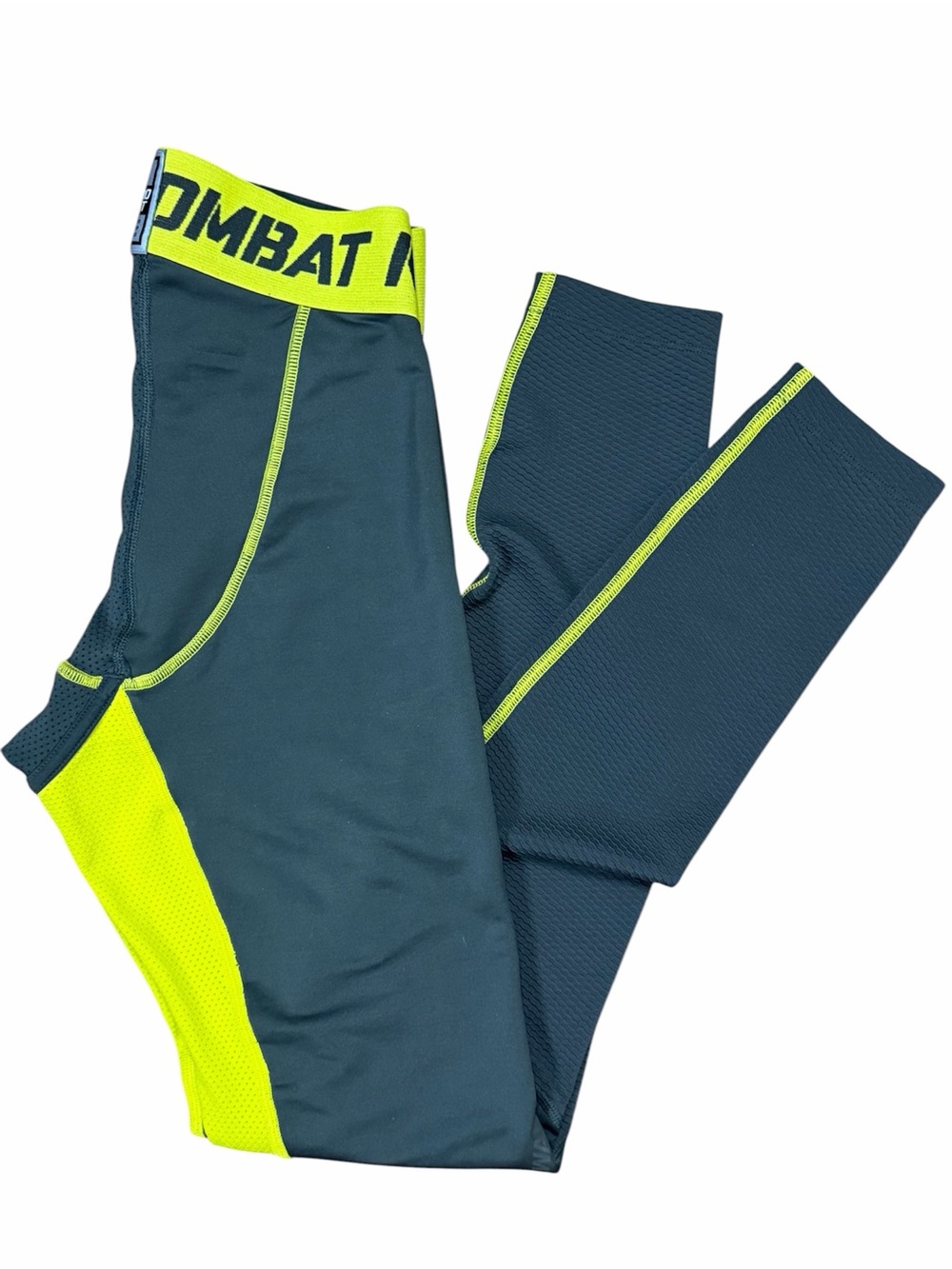 Nike Pro Combat Hyperwarm Pants Men sz. M Gray Compression Leggings Thermal